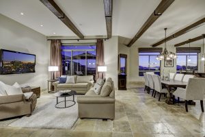Best Luxury Scottsdale Condo Unit 752 Living/Dining Area